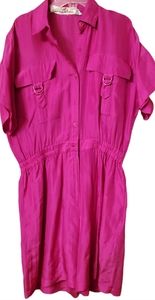 Vintage 80s Lillie Rubin Romper Playsuit SILK shorts Jumpsuit outfit Unisex